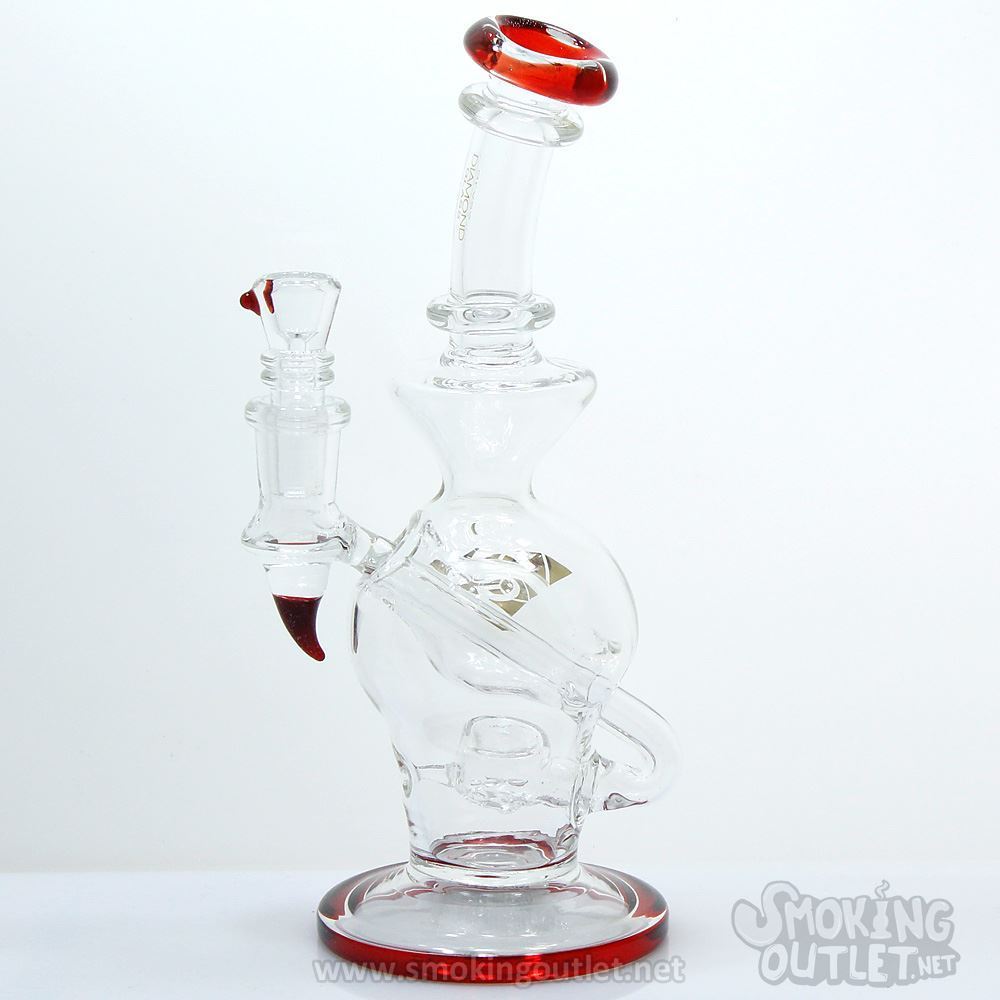 Dragon’s Tooth Dab Rig by Diamond Glass (w/ Bowl Piece and Banger Nail