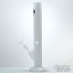 Diamond Glass Marble Straight Bong Water Pipe with Diffused Downstem Perc