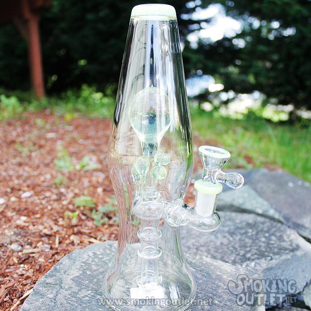 Slimy Lava Lamp Bong Smoking Outlet