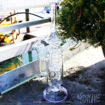 Water Pipe-Lookah Glass Quadruple Chamber with Tentacle Perc and Recycler