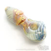 Pearl Swirl Glass Spoon Pipe