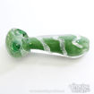 Mossy Trails Glass Spoon Pipe