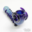 Cerulean Claw Glass Spoon Pipe