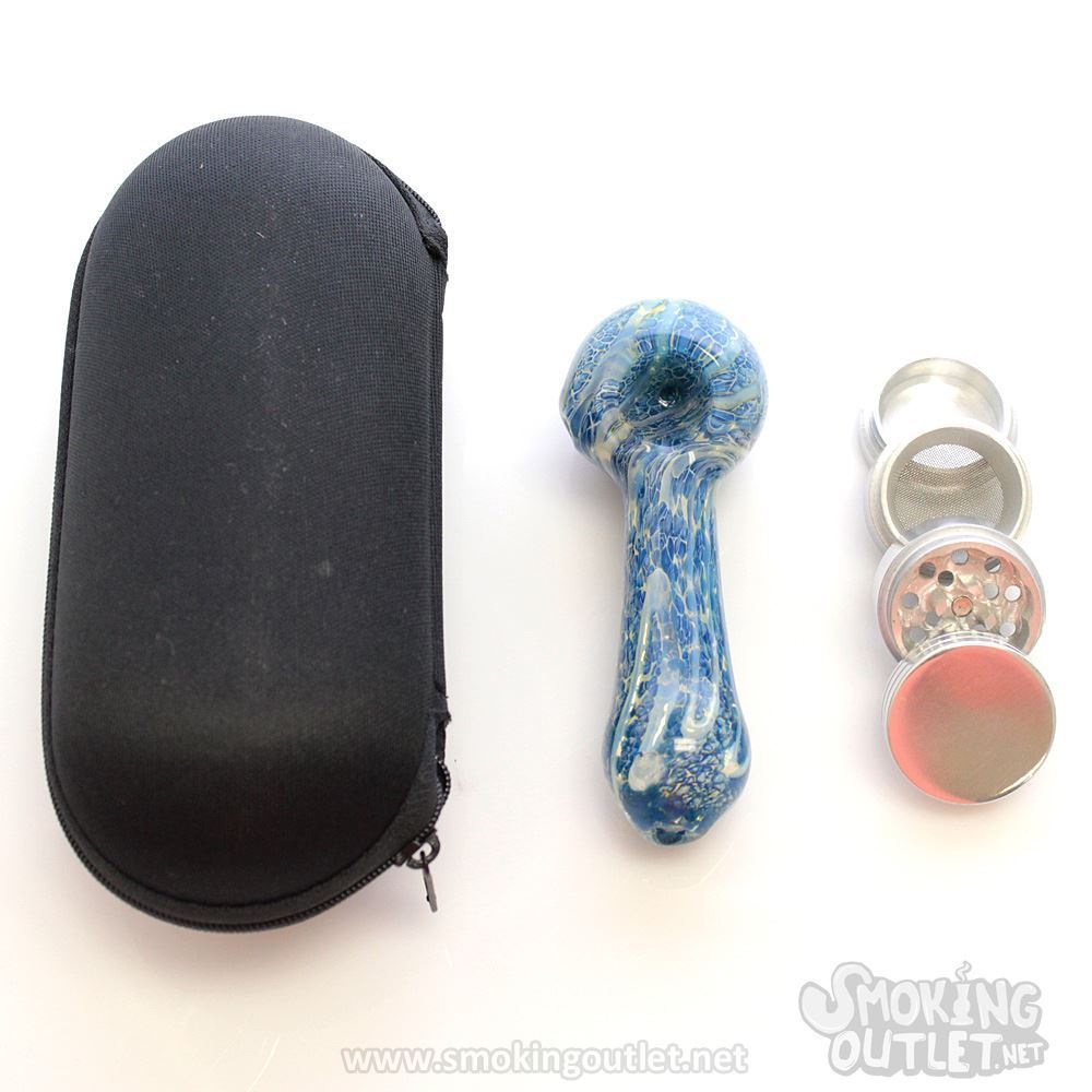 Snorkeler’s Secret Spoon Pipe & Grinder Kit Smoking Outlet