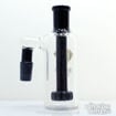 Black Showerhead Perc Ashcatcher by Diamond Glass