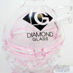 Showerhead and Swiss Perc, Faberge Diamond Glass Dab Rig