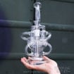 Atomizer by Diamond Glass: Inline D-Slit Perc, Recycler, Custom Style Water Pipe