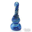 Blue Snail Glass Mini Bubbler