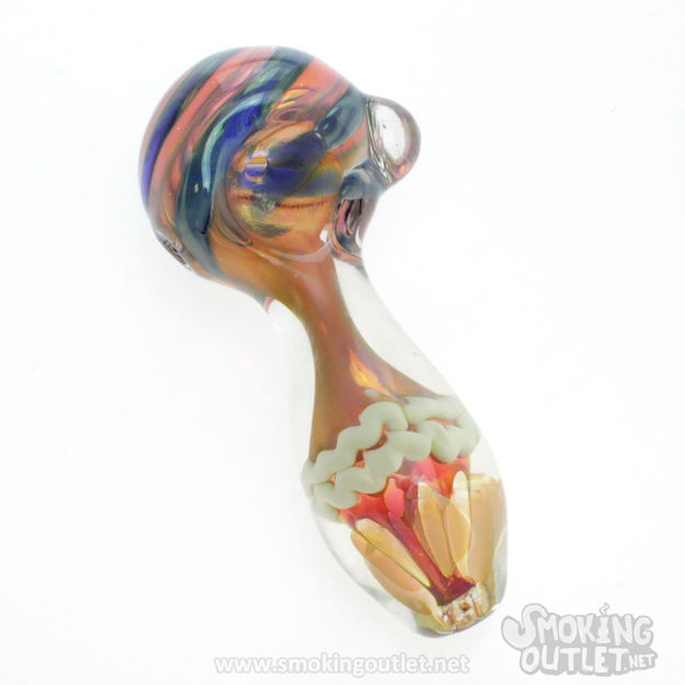 Fruity Rainbow Glass Spoon Pipe