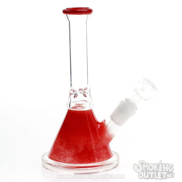 Mini Red Beaker Bong