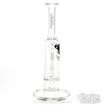 The Clear Cut Double-Chamber Mini Dab Rig By Diamond Glass 