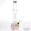(AS-IS) Feathered Helix Bong w/ Downstem Perc