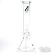 9mm Hell's Beaker 14" Tall Water Pipe By Diamond Glass
