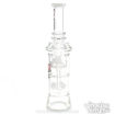 4-Button And Showerhead Perc, Double Chamber Water Pipe By Lookah Glass