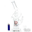 8-Arm Tree And Teeth Perc, Recycler, Double Chamber Lookah Glass Water Pipe