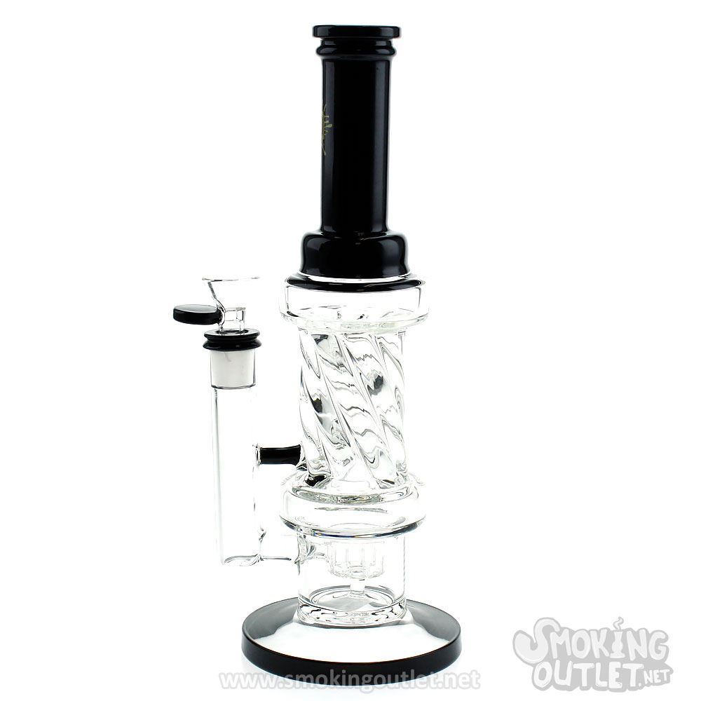 Twist Disk Percolator Bong by Aqua Works Glass Smoking Outlet