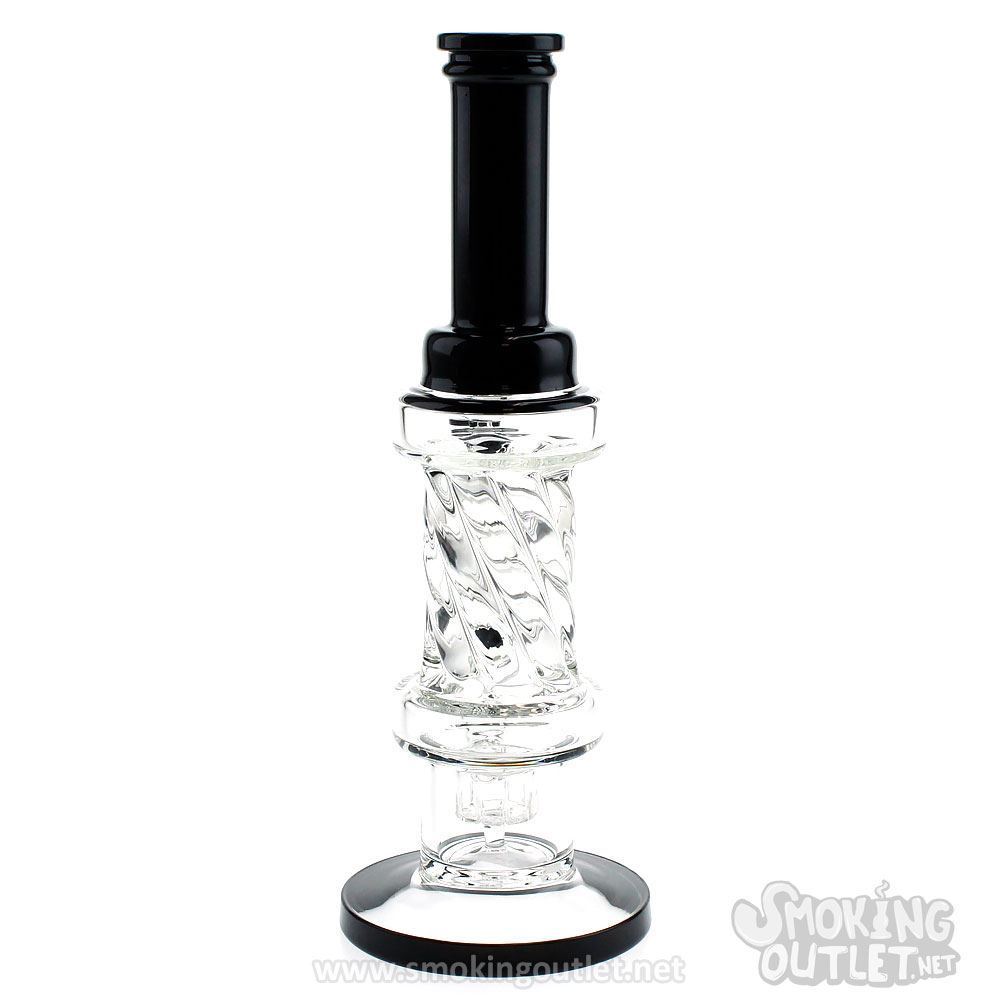 Twist Disk Percolator Bong by Aqua Works Glass Smoking Outlet