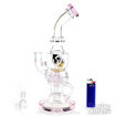 Showerhead And Faberge Egg Perc Water Pipe By Genesis Glass