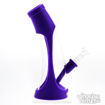 The Horn Glass & Silicone Water Pipe by Waxmaid 