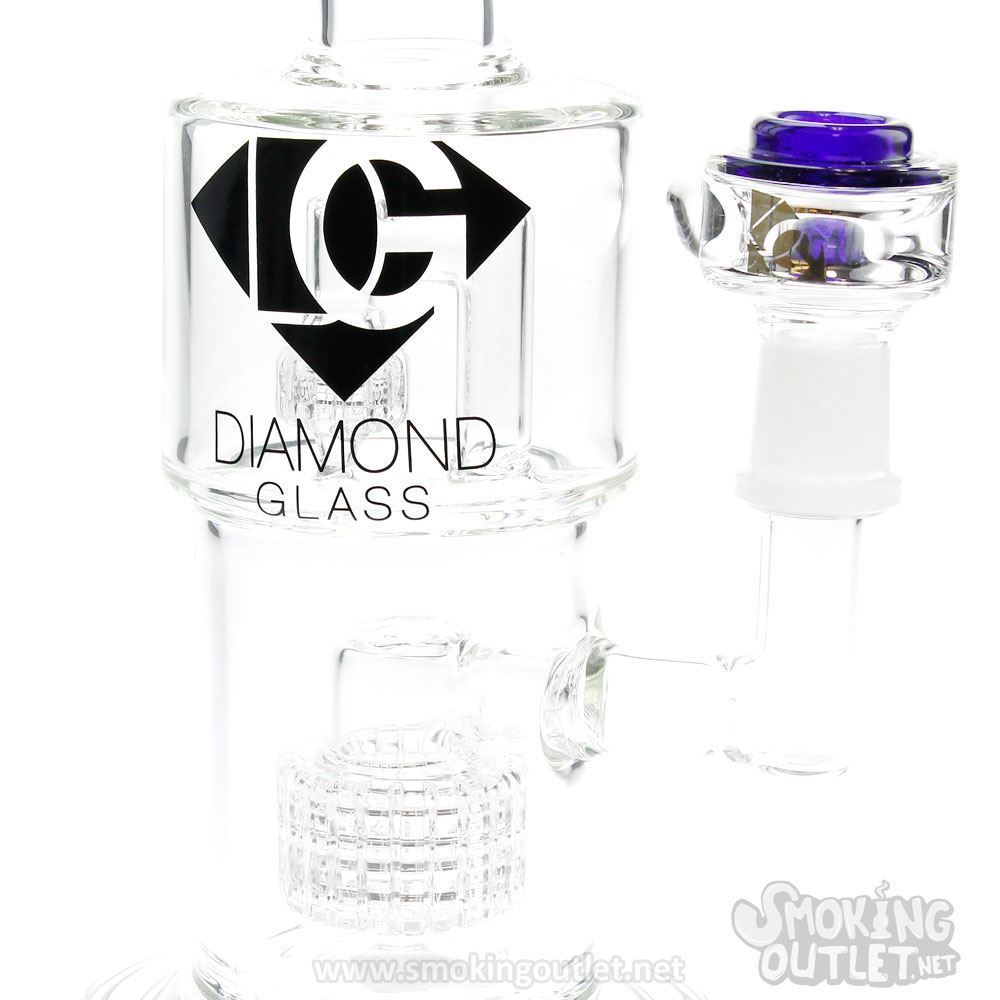 Sidekick Glass Female Bowl Piece by Diamond Glass Smoking Outlet