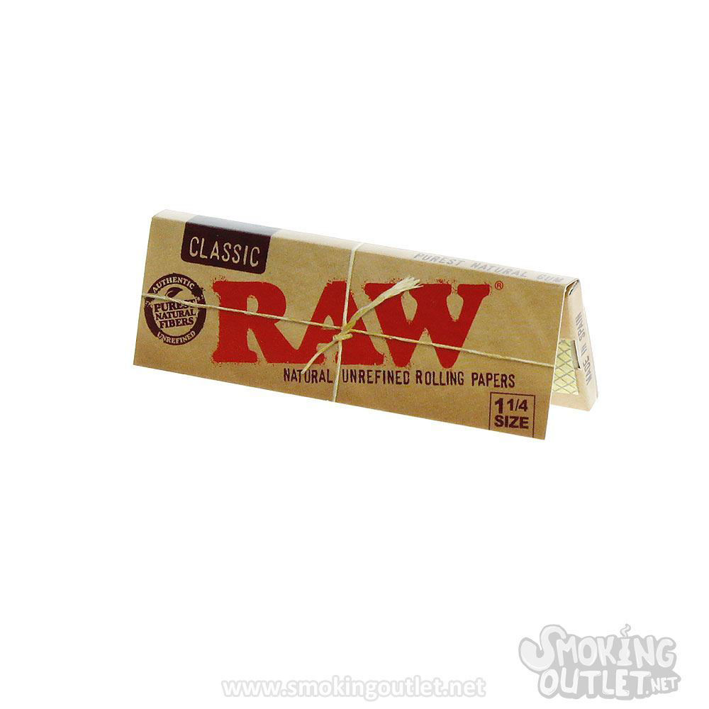 Raw Classic Natural Unrefined Rolling Papers Smoking Outlet