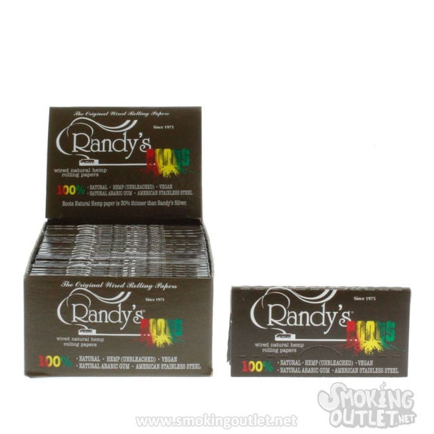 Randy’s Roots 1 ¼ Wired Natural Hemp Papers