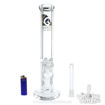 9mm Hell's Icicle 14" Tall Water Pipe By Diamond Glass