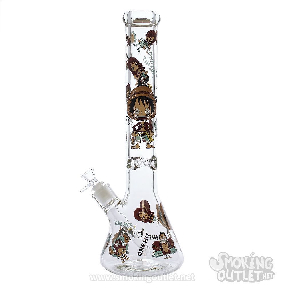 Dropshipping Anime Sticker Glass Bong With Shisha Hookah, Dab Rig, Water  Pipe Filter, Beaker Bubbler, And Tobacco Bowl 8.7 From Hbglassbong, $16.89  | DHgate.Com