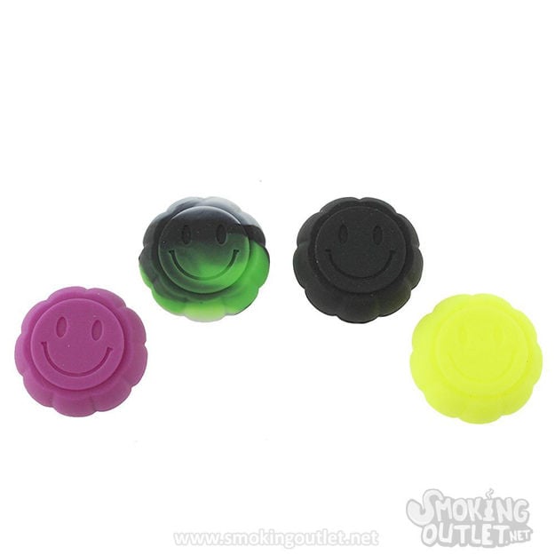 Smiley Face Silicone Container