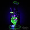 UV Glow Heart of the Tiger by Illuminati Glass