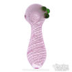 Pink Fluffy Glass Spoon Pipe