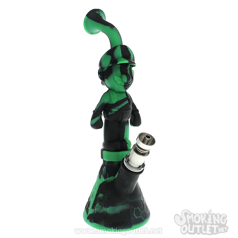 Mario World Silicone Dab Rig | Smoking Outlet