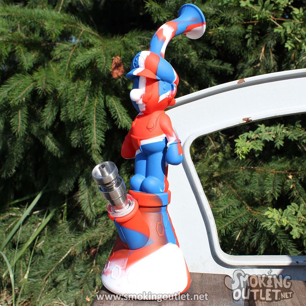 Mario World Silicone Dab Rig | Smoking Outlet