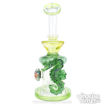 Seahorse Splendor by Cheech Glass - Green