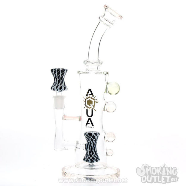 (AS-IS)  The Stego Bong By Aqua Works Glass