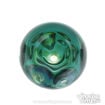 Peacock Male Glass Bowl Piece