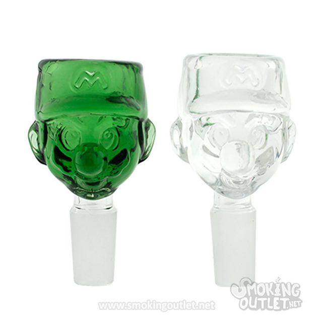 Mario Party Male Glass Bowl Piece