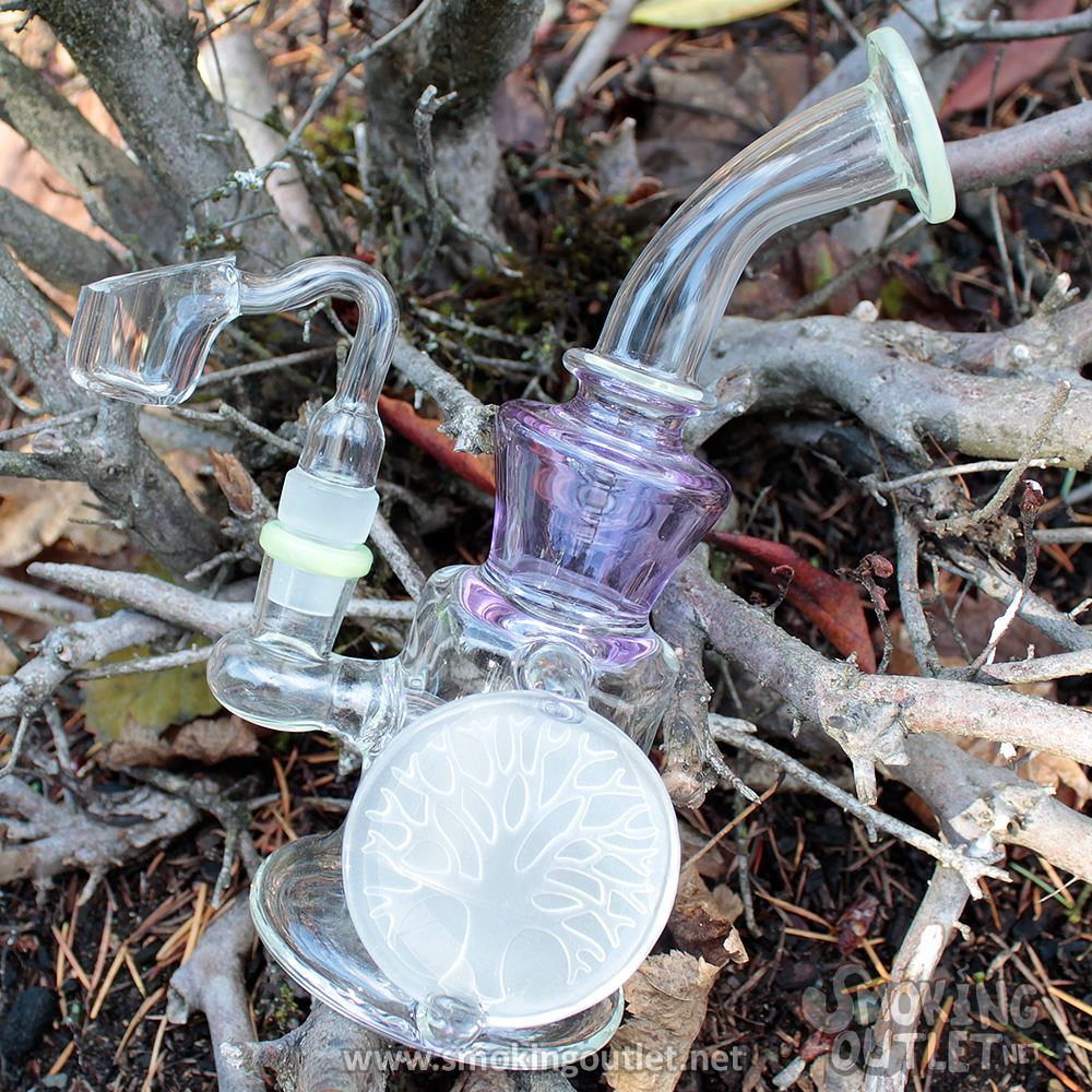 The Giving Tree Dab Rig by Illuminati Glass Smoking Outlet