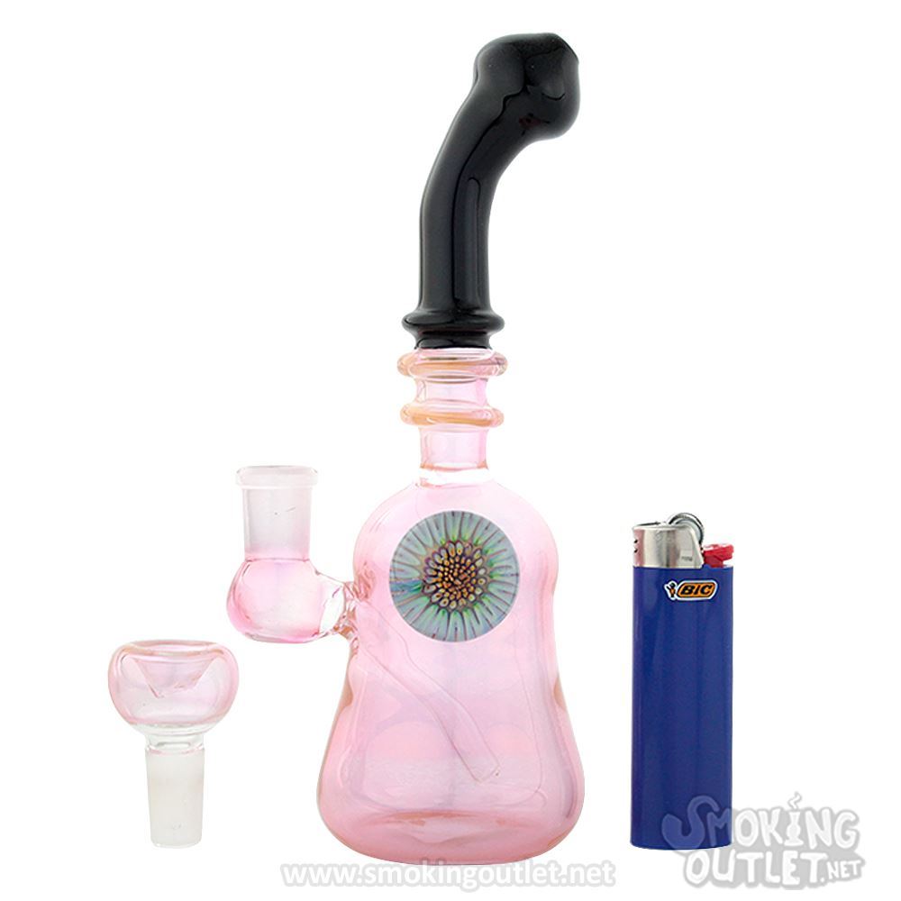 {AS-IS) Anemone Gem Water Pipe | Smoking Outlet