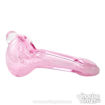 Pretty in Pink: DNA and Cloud Design Glass Spoon Pipe