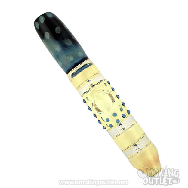 Turquoise Tradition Glass Steamroller