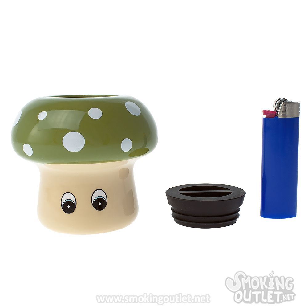 Large Mushroom Storage Jar Smoking Outlet