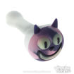 Glow-in-the-Dark Chesire Cat Silicone Spoon Pipe