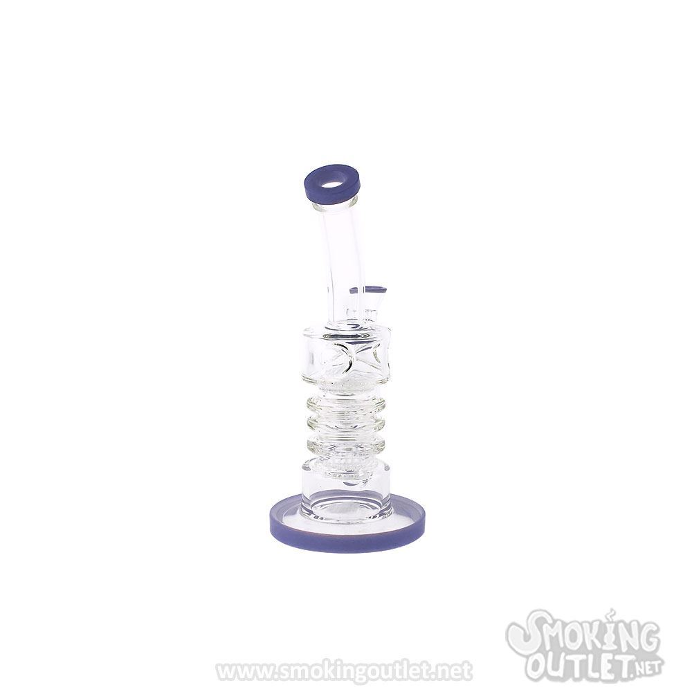 Glass Ripple Effect Water Pipe | Smoking Outlet