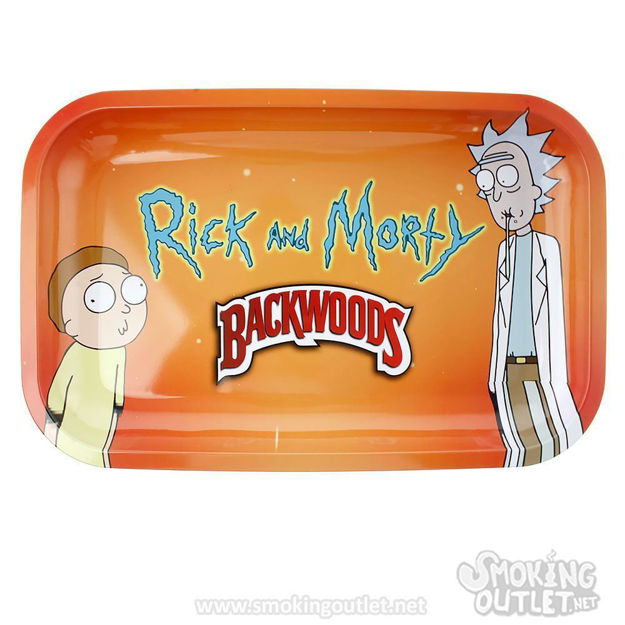 Backwoods – 8" Rick and Morty Rolling Tray