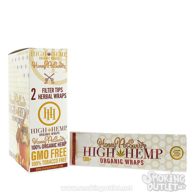 Picture of High Hemp Herbal Wraps - Honey Pot Swirl