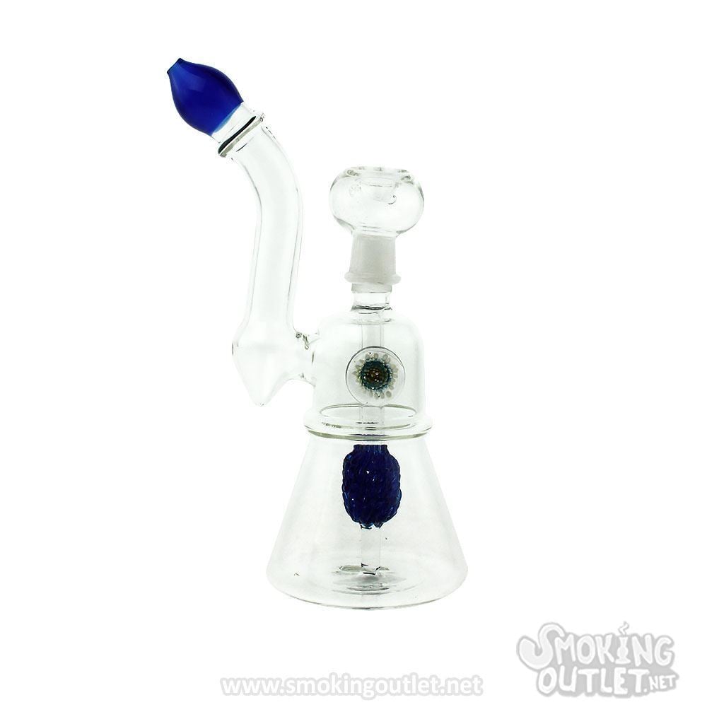 The Fritted Disco Water Pipe | Smoking Outlet