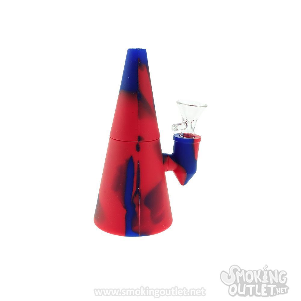 Silly Cone Silicone Water Pipe Smoking Outlet