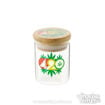 420 Medium Glass & Bamboo Stash Jar