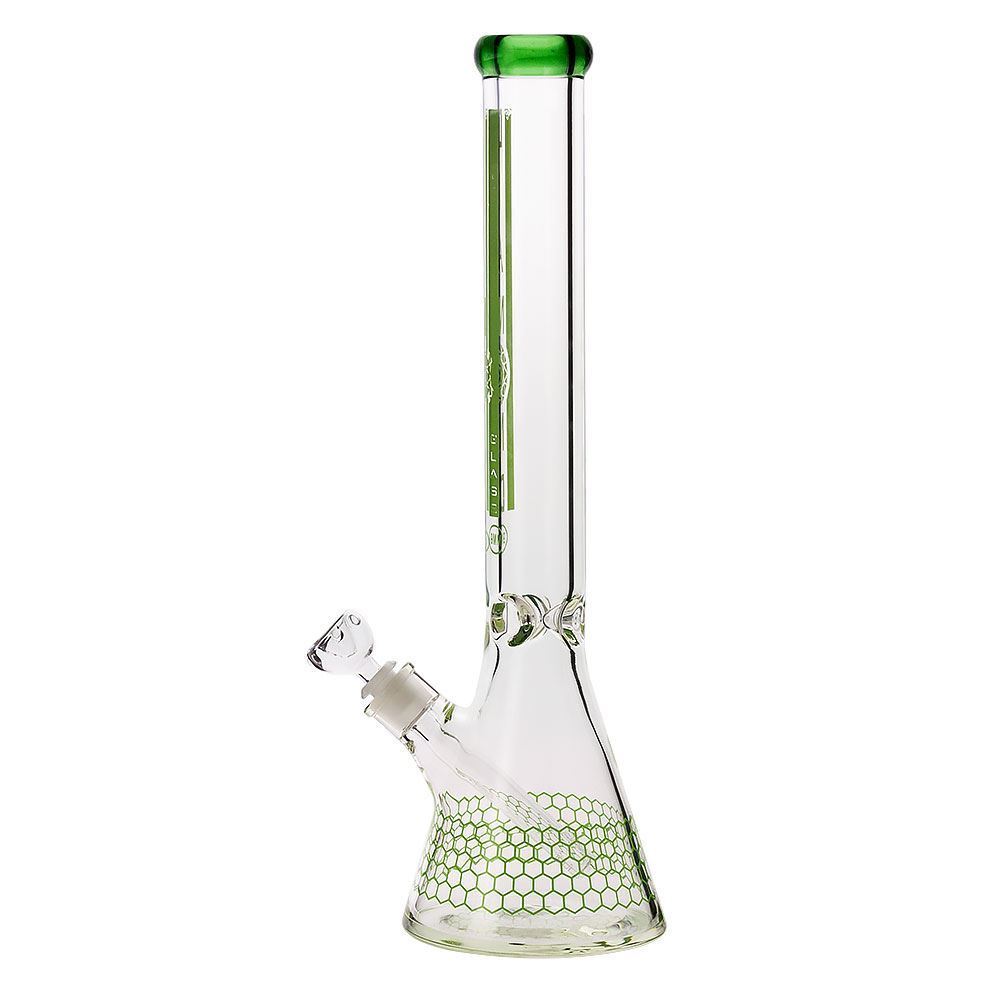 Hit This! Beaker Bong by Diamond Glass Smoking Outlet